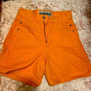 Orange shorts